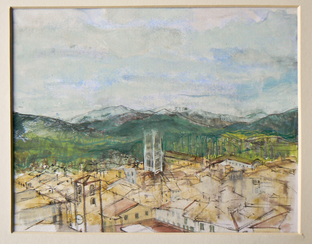 view over Lucca